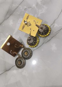 2 Earrings Combo