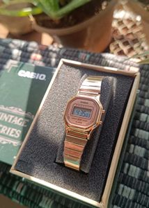 Casio Rose Gold Watch