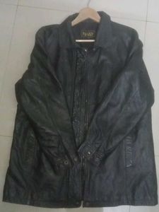 Black Long Leather Jacket