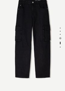 🏴‍☠️Unisex Baggy Cargo| Bershka Denim ❤️‍🔥