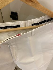 White Straight Leg Pants