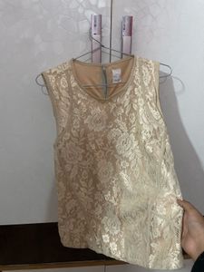 Lace Sleeveless Top