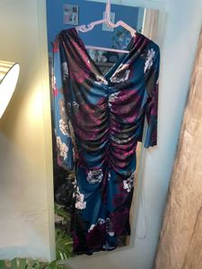 Floral Print Midi Dress