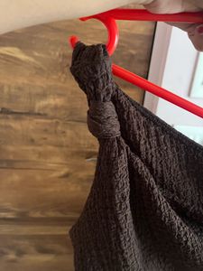 PLT Chic Brown One-Shoulder Mini Dress