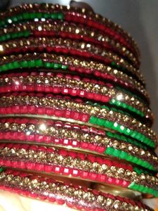 Sparkling Beaded Bangles
