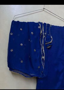 New dark red 3pc chiffon suit set❤️ | SALE