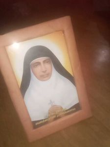 Photo Frame Of Saint Using Carboard