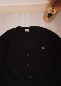 Lacoste Black Cardigan