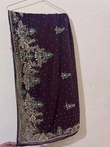 Elegant Embellished Saree