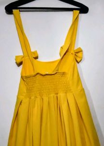 Yellow Sundress with Bows