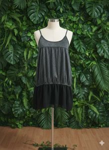 Gray Sleeveless Dress