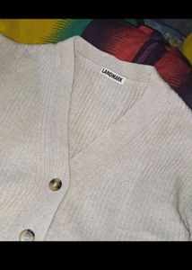 Off White Oversized Sweater