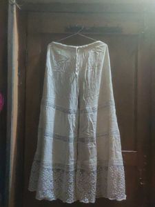 White Lace Palazzos