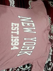 Dusty Pink New York Graphic Tee