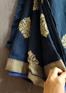 New Saree With Blouse