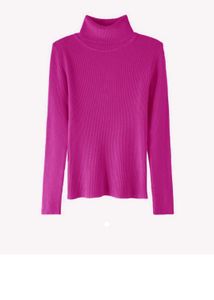 Savana Ribbed highneck Kint Top