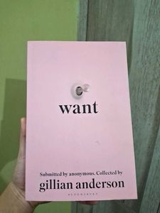 Want By Gilian Anderson