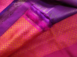 Pink &amp; Purple Saree