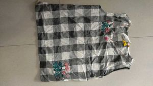 Girls&#39; Checked Top
