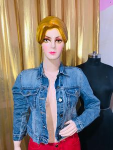 Beautiful Denim Coat Perfect For 32/34 Size