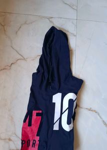 Navy Graphic Hoodie - Size XL