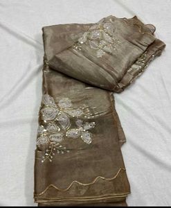 1 minute Ready To Wear Elegant Embellished Saree