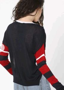 ONLY Womens Round Neck Tom and Jerry Printed Top