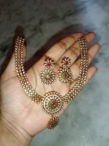 Stone Neckset With Earrings