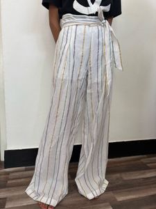 Striped Wide Leg Pants