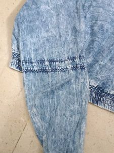 Acid Wash Denim Jacket