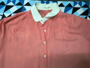 Peach Colored Formal Top