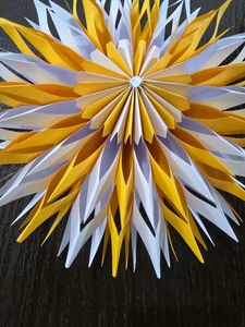 Paper Starburst Decor