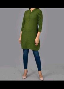 Olive Green Kurta