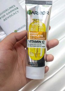 Garnier Vitamin C Serum facewash 🌿
