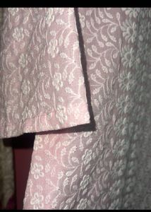 Pink Embroidery Kurti