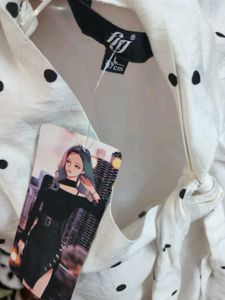 Polka Dot Top L size