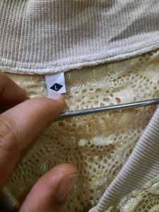 Lace Detail Bomber Jacket