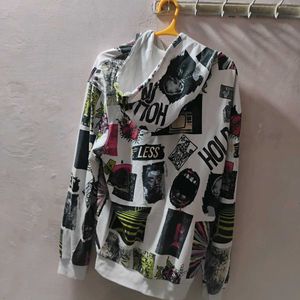Men&#39;s Graphic Print Hoodie (Size - XL)