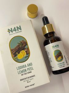 N4N Lodhra Lemon Peel Serum