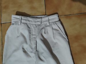 Women Nude Street Style Store Trouser