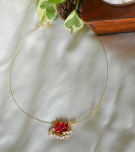 Lotus With Pearls