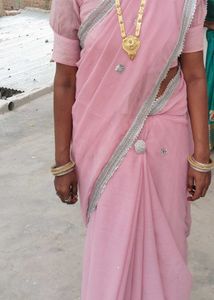 Pink Saree