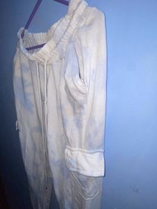 Tie-Dye Cotton Track Pant