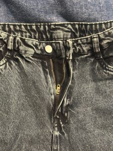 Acid Wash Wide Leg Jeans