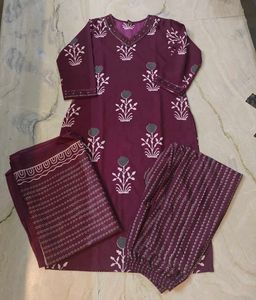 Kurta With Pant N Dupatta