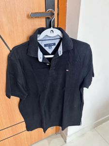 Tommy Hilfiger Black Polo Shirt