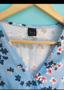 Floral Wrap Top