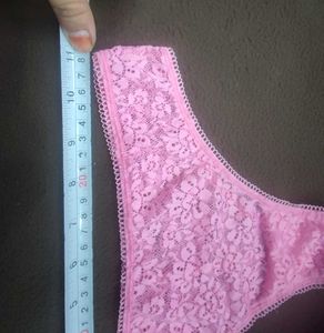 Pink Lace Briefs 🔥