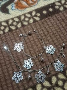 Shimmering Fancy Women Anklets