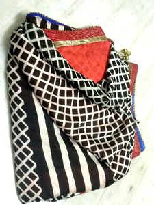 Stylish Chiffon Sari